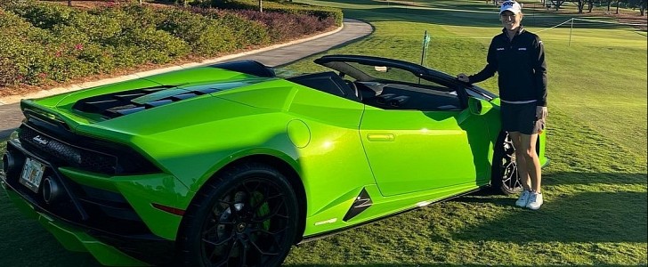Austin Ernst's Prize, a Two-Year Leased Lambo