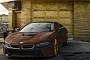 Austin Mahone's Rust-Wrapped BMW i8 Still Looks Out of This Junkyard World