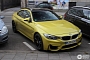 Austin Yellow BMW M4 Looks Brilliant in Real Life