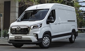 Australia's Most Popular Large Van Goes Electric, Has a Six-Digit Price Tag