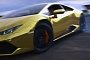 Australia's Only Gold Lamborghini Huracan Does Monster Donuts Like It's Nothing