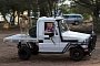Australian Dad Builds Miniature Toyota Land Cruiser for His Son