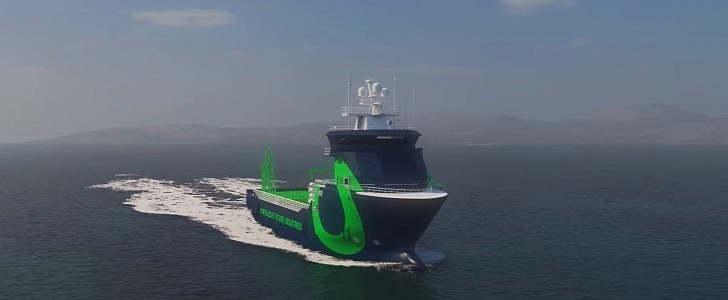 MMA Leverque will become FFI's first dual fuel vessel running on green ammonia