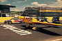 Australian V8 Supercar Races a Stunt Plane at Top Gear Festival Sydney