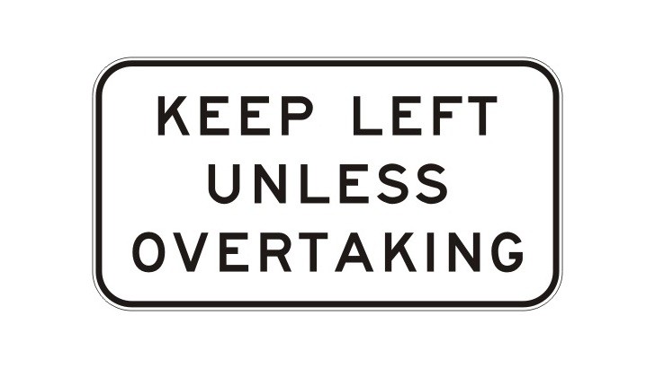 Keep Left Lane