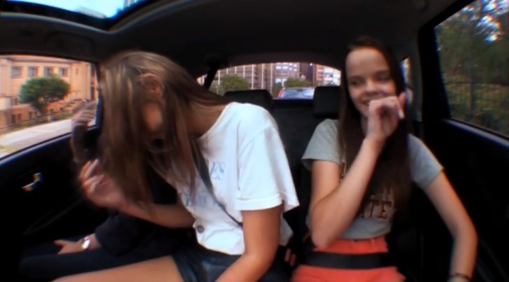 Australia’s Next Top Model: Girls Stuck Inside a Nissan