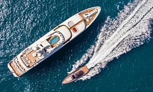 Austrian Billionaire’s Extravagant Superyacht Comes With a $1 Million Mini-Yacht