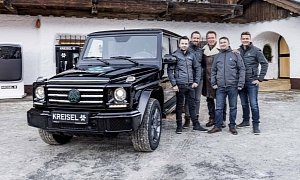 Austrian Company Makes Electric G-Class, Arnold Schwarzenegger Gets To Drive It