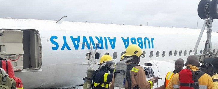 Aviation authorities are currently investigating the mysterious circumstances in which an airliner crashed and got flipped upside down