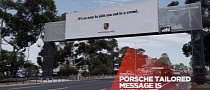 Auto Recognition Digital Billboard Makes Porsche Owners Stand Out