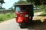 Auto-Rickshaw Going from India to the UK on Solar Power