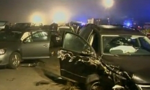 Autobahn Crash Kills Three, Involves 52 Cars