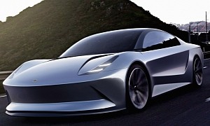 Automotive Design Student Imagines Lotus Electric Sedan With Solid-State Battery