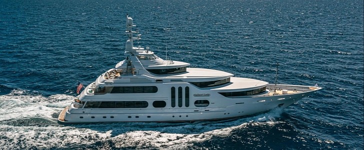 The Gallant Lady was Jim Moran's final superyacht, which he helped design