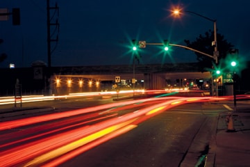 Surrounding lights can make drivers think they can pass safely