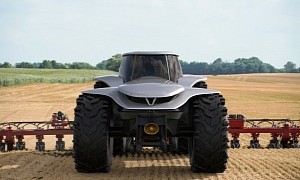 Autonomous and Modular Tractor Looks So Beastly It Could be a Monster Truck