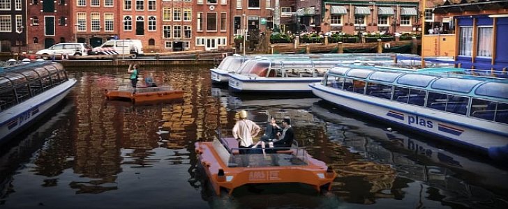 Amsterdam's autonomous boats