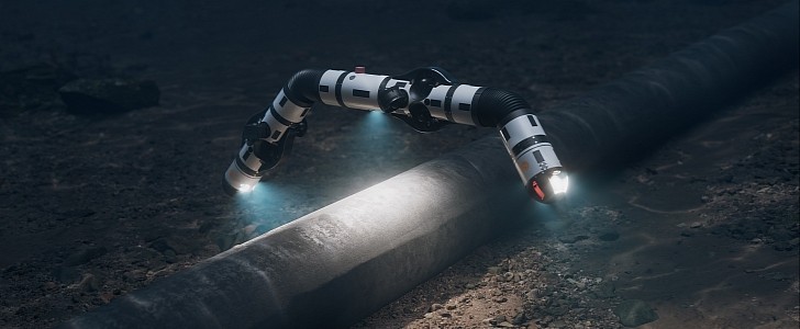 Eelume autonomous underwater snake robot