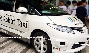 Autonomous Taxi Driven by Robots to Hit the Streets in Japan Early Next Year