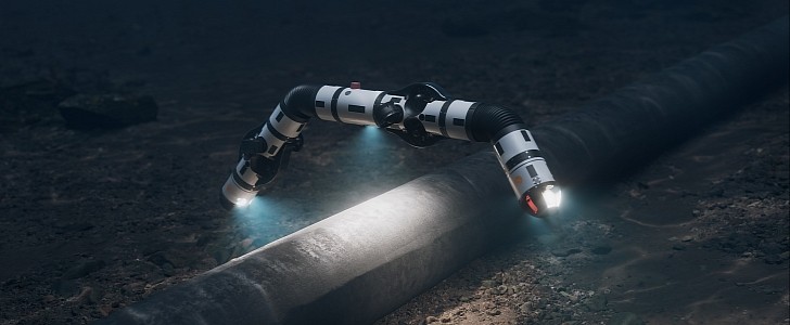 Eelume autonomous underwater snake robot