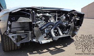 Aventador Gets +15 HP from DMC Exhaust