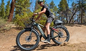 Aventon Goes Full Adventure-Mode with New Fat Tire High Tech Electric Bike
