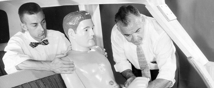 Ford crash test dummy from the 1960's