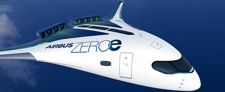 Airbus has unveiled three hydrogen-powered concept aircraft, so far.