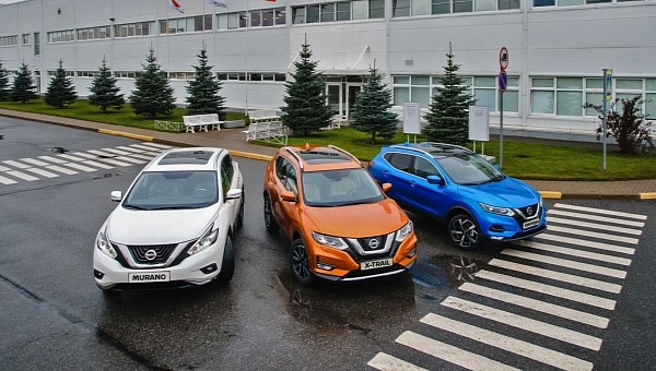 Nissan plant in St.Petersburg, Russia