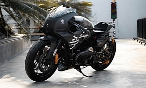 Award-Winning Custom Harley Sportster Is a Sinister Cafe Racer Dressed in Carbon Fiber