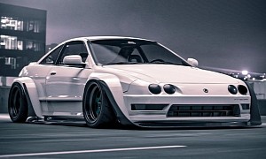 AWD Acura Integra Type-R "White Bunny" Makeover Is Pure JDM