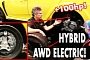 AWD Electric Wheel Turns Honda Civic Type R into 450 HP Monster