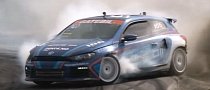 AWD Scirocco With 800 HP Audi Engine Is an Insane Drift Machine