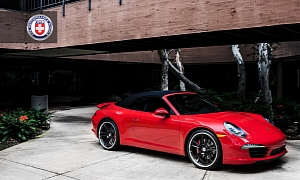 Awesome 2012 (991) Porsche 911 Cabriolet on HRE Wheels