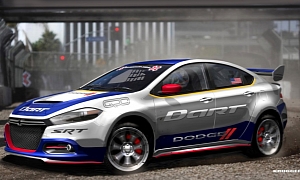 Awesome: 2013 Dodge Dart RallyCross with Travis Pastrama as Driver