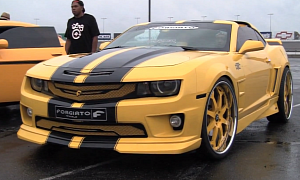 Awesome Forgiato/DTC Camaro Donk Is Every Bit a Muscle Car