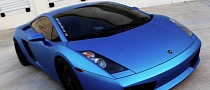Awesome Lamborghini Gallardo in Metallic Blue