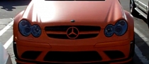 Awesome Matte Orange CLK 63 AMG Spotted