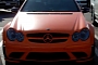 Awesome Matte Orange CLK 63 AMG Spotted