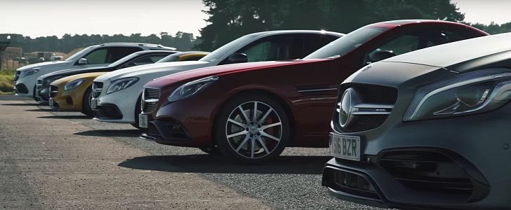 Awesome Mercedes-AMG Drag Race Has Everything from A45 to GLE 63