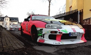 Awesome Pink Toyota Supra Lives in Germany