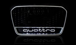 Awesome RS6 "quattro" Logo Lighting Unit Available for €700 from Neidfaktor