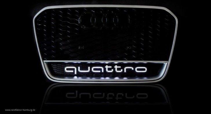 Audi RS6 "quattro" Logo Lighting Unit