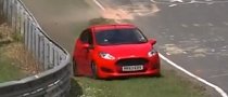 Awesome Save: Ford Fiesta ST Nearly Crashes at 'Ring Track Day