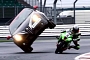Awesome Stunt to Promote the Silverstone WSBK Race