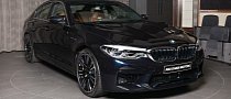 Azurite Black 2018 BMW M5 Shows Off in Abu Dhabi