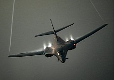 B-1B Lancer Flying Over the Persian Gulf Is How Deterrence Looks Like