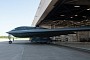 B-2 Spirit Coming Out of a Hangar Looks Like an Angry Bird, Ready to Go After Pigs