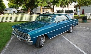 Babied 1966 Chevrolet Nova Sees Daylight After 25 Years, Is Quite a Time Capsule