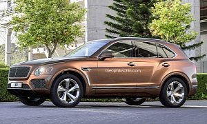 Baby Bentley Bentayga Rendered and There's Plenty of Room for It